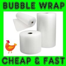Image of SMALL BUBBLE WRAP ROLLS AVAILABLE IN WIDTHS 300mm 500mm 750mm REMOVALS PACKAGING