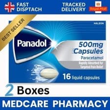 Image of Panadol CAPSULES | Soft CAPSULES - Paracetamol 500mg | 32 Liquid Capsules