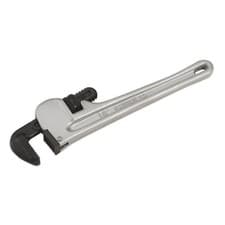 Image of Sealey Pipe Wrench European Pattern 350mm Aluminium Alloy Pipe Wrenches AK5108