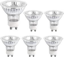 Image of GU10 Halogen Spotlight bulbs 50W 230V 2700K Warn White Dimmable, 500LM MR16