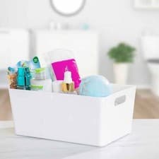 Image of Wham Studio 4 Litre White Storage Basket