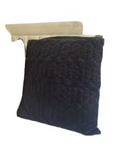 Image of Biba Navy Velvet Cushion Cover Navy Velvet Sham BIBA brand New