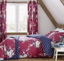 Image of BRAND NEW IN PACKAGING - Catherine Lansfield Canterbury SINGLE duvet set