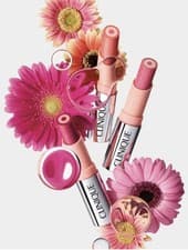 Image of Clinique Moisture Surge Pop Triple lip Balm~Full size~Rare~Grapefruit Colour