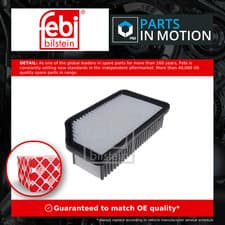 Image of Air Filter fits KIA RIO Mk3 1.2 11 to 16 G4LA 281131W000 Febi Quality Guaranteed