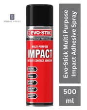 Image of Evo-Stik Multi Purpose Impact Adhesive Spray 500ml