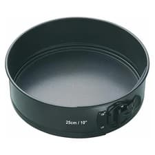 Image of MasterClass Non-Stick Spring Form Loose Base Cake Pan Round 25cm (10")