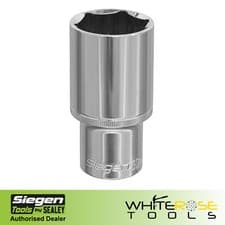 Image of Siegen WallDrive® Socket 32mm Deep 1/2"Sq Drive Sealey Hardened Tempered
