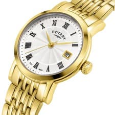 Image of ROTARY LB05423/01 Ladies Heritage 27mm Quartz Watch - BOXED - BRAND NEW