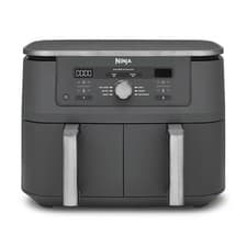 Image of Ninja MAX Dual Zone Air Fryer | 9.5L, 6 Functions | Black | REFURB | DZ400UK