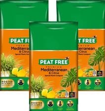 Image of Miracle-Gro Peat-Free Premium Mediterranean & Citrus Plant Compost, 30L