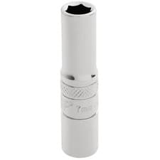 Image of Draper Expert HI-TORQ 6 Point Deep Socket Hardened 1/4" Square Drive 7mm