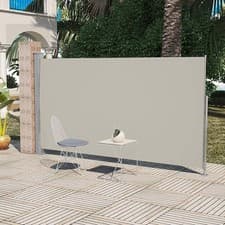 Image of Patio Terrace Side Awning Automatic Roll-back 160/180 x 300 cm 6 Colours Select