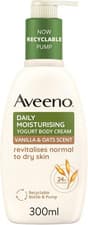 Image of Aveeno Daily Moisturising Yogurt Body Cream, Vanilla, 300 Ml (Pack of 1), Vanill