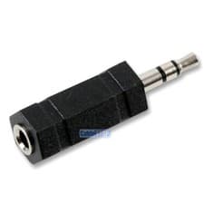 Image of 3.5mm STEREO Jack Plug to 3.5mm MONO Female Socket Headphone Converter Adapter