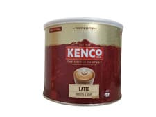 Image of 4 x Kenco Coffee - Instant Latte 1KG Metal Tin Barista Edition [Free UK Postage]