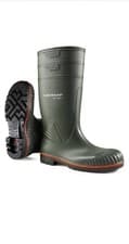 Image of Dunlop A442631 Acifort Heavy Duty Safety Wellington Dark Green Size 8