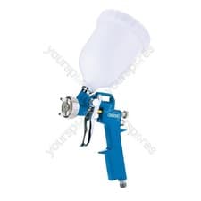 Image of Draper Gravity Air Paint Spray Gun, 500ml, 1.5/2.2mm