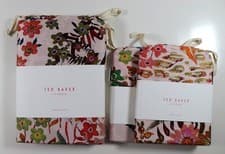 Image of TED BAKER RETRO HUMMINGBIRD BEDDING DUVET COVER PILLOWCASES SET - DOUBLE KING