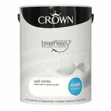 Image of Crown Breatheasy Matt Emulsionn 2.5L- ALL COLOURS!!!