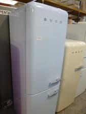 Image of Smeg Fridge Freezer Pastel Blue FAB32LPB5UK 50s Retro Style A Graded (CH-2779)