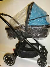 Image of New RAINCOVER Zipped to fit Nuna Triv/ Mixx Carrycot & Pushchair Seat Unit