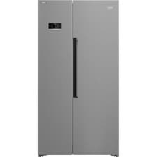Image of Beko ASL1442VPS HarvestFresh™ 91cm Frost Free American Fridge Freezer Stainless