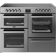 Image of Belling 444411804 Cookcentre 110E 110cm Electric Range Cooker 5 Burners A/A