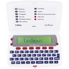 Image of Lexibook D850EN Collins English Electronic Dictionary Spellchecker and Thesaurus