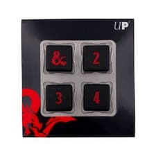 Image of Ultra Pro Official Heavy Metal D6 X4 Dice Set for Iconic Dungeons and Dragons