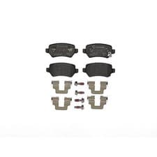 Image of Brembo P 59 038 Disc Brake Brake Pad Set Rear Fits Chevrolet Zafira Corsa Saloon