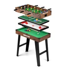 Image of PowerPlay 4-in-1 Multi-Sports Game Table Set, Indoor Family Games, Table