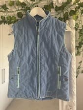 Image of Joules Light Blue Body Warmer Gilet Size 10