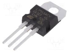 Image of L79 1.5A linear,fixed THT -15V TO220AB IC: voltage regulator