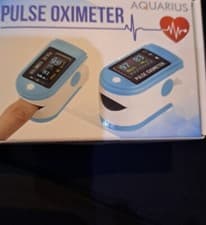 Image of AQUARIUS New Blue Pulse Oximeter Version 2