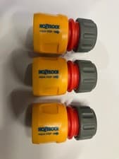Image of HOZELOCK STOP CONNECTOR HOSEPIPE HOSE FITTING x 3