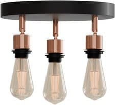Image of Modern E27 Adjustable Ceiling Light Versatile Flush Mount for Any Room