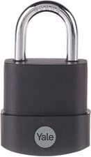 Image of Yale Outdoor Weatherproof Protector Padlock (45MM) - Black - Y227B/45/122/1