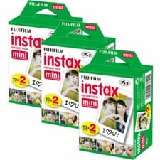 Image of Fujifilm Instax Mini Film Bundle Pack (60 Shots) - Instant Print Colour Film