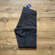 Image of G-Star 3301 Straight Jeans 29 Waist Leg 31 Selvedge Raw Denim BNWT