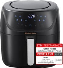 Image of Russell Hobbs XXL Family Rapid Digital Air Fryer 8L [Compact Housing |7 Cooking