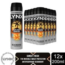 Image of Lynx XL Anti-Perspirant 72-Hour Sweat Protection Deodorant 200ml, 12 Pack