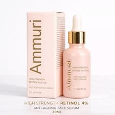 Image of Ammuri 4% Retinol Serum - High Strength Anti-Aging Face Treatment 30ml