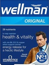 Image of Vitabiotics - Wellman Original - 30 Tablets