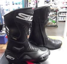 Image of SIDI PERFORMER GORE BLACK WATERPROOF GORETEX MOTORCYCLE MOTORBIKE BIKE BOOTS 43