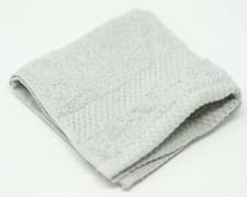 Image of Chelsea Home 100% Cotton 12" x 12" Wash Towel - Ash Gray