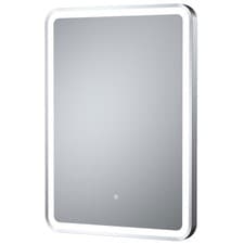 Image of Hudson Reed Hydrus Chrome Framed LED Touch Sensor Bathroom Mirror 700mm H x 500m