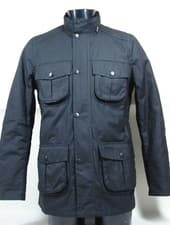 Image of Barbour Men's Corbridge Water Resistant Waxed Wax Jacket Black Size UK Large New