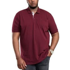 Image of D555 Duke Mens Grant Big Tall King Plus Size Short Sleeve  Polo T-Shirt