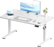 Image of Electric Standing Desk 120X60Cm Sit Stand Table Height Adjustable
